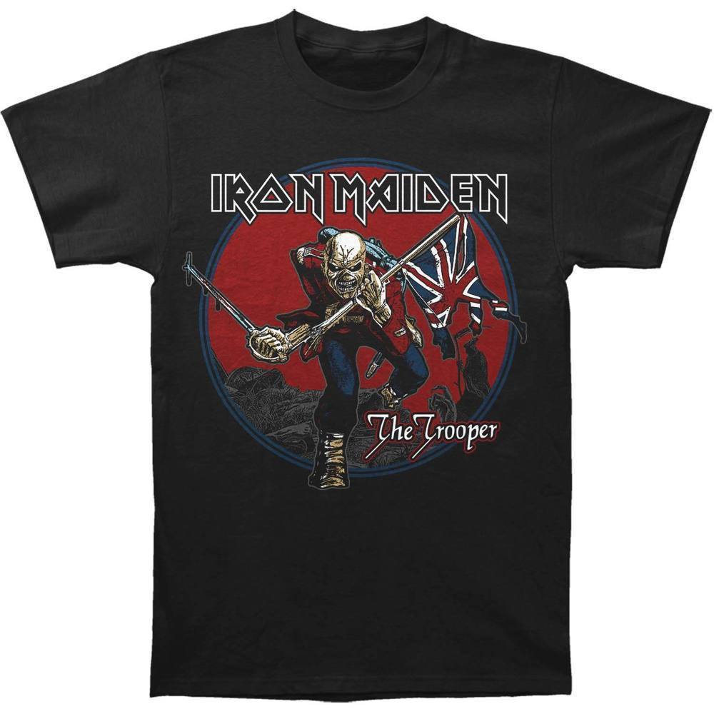 Trooper Red Sky Tshirt Iron Maiden Shirt